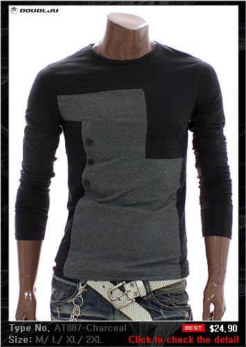 Doublju1 Mens BEST long sleeve Tshirts Tee Collection 2  