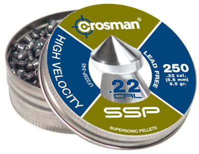 Crosman SuperPoint Lead Free .22 Pellets LF22SP 28478132665  