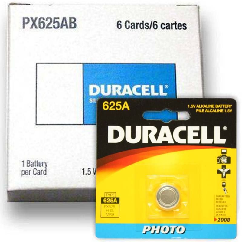 6Ct Duracell 625A V625 MR9 H D 1.5V Alkaline BATTERIES  