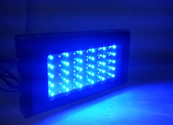 120W Aquarium fish light BLUE & WHITE Aquarium Coral Reef Tank LED 