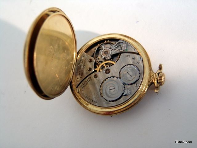 Antique Hamilton Pocket Watch 17 Jewel Serial # 3307450  