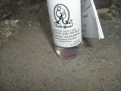   ORGANIC SKIN CARE 100% PURE ANTI AGING NUT OIL 2.2 OZ.  