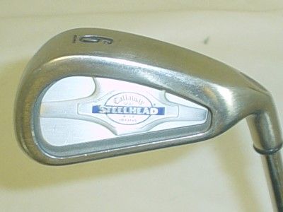 CALLAWAY GOLF STEELHEAD 6 IRONS X 14 Club 37  RH  