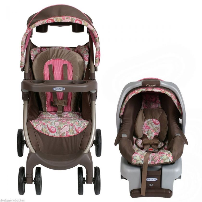   Fold DLX Stroller Travel System PINK Jacqueline ~ 1812869~ NEW  