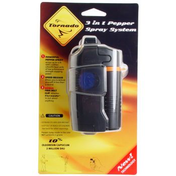   Pepper Spray System w/Free Belt Clip   FAST  New  