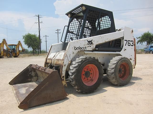 1999 BOBCAT 763F SKID STEER   SKID LOADER   21 PICS  