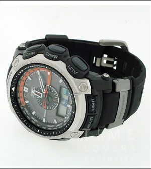 100M Casio Pathfinder Solar Atomic Multi band PAW5000 1  