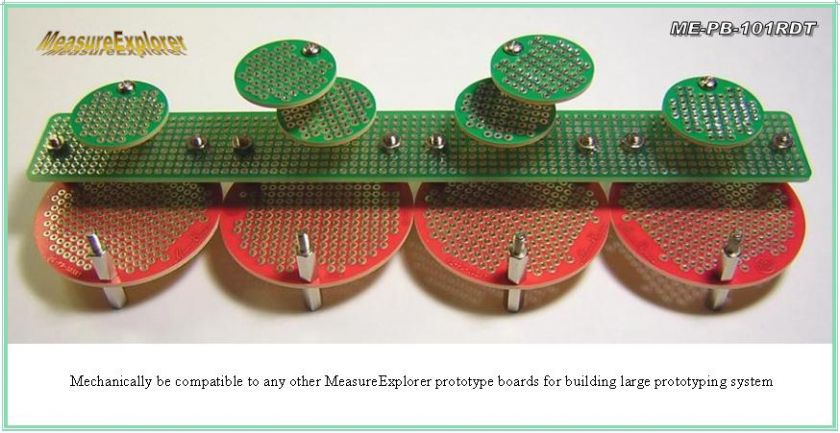 of 101RDW wireless circuit prototype bread PCB board  