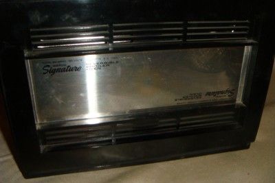 Wards Signature Vintage Chrome Toaster Oven / Broiler CLEAN  