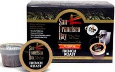 San Francisco Bay Coffee OneCup Keurig K Cup Brewers, French Roast 36 