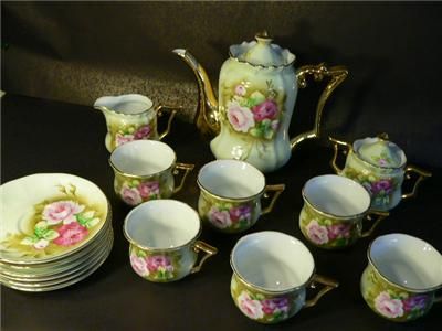 Excellent TEA or Coffee Set Royal Japanese Design Flower