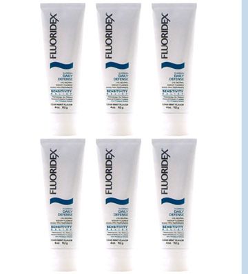 FLUORIDEX SENSITIVITY RELIEF TOOTHPASTE 6 PACK  