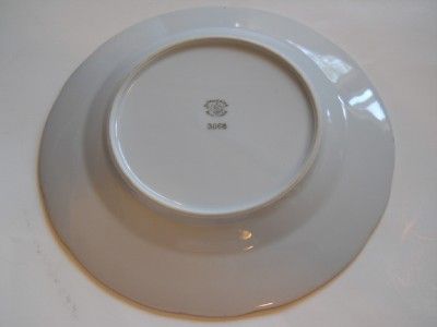   Pattern 3068 Fine China Salad Plate w/ Gold Trim & Marquis Crown Mark