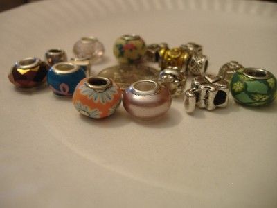 Beads~Large Hole Large Hole Bracelet Bead Mix X 15(NEW)  