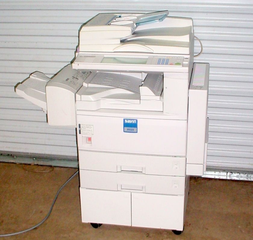 Savin 8025 Digital Copier ~ Great Runner Great Price  