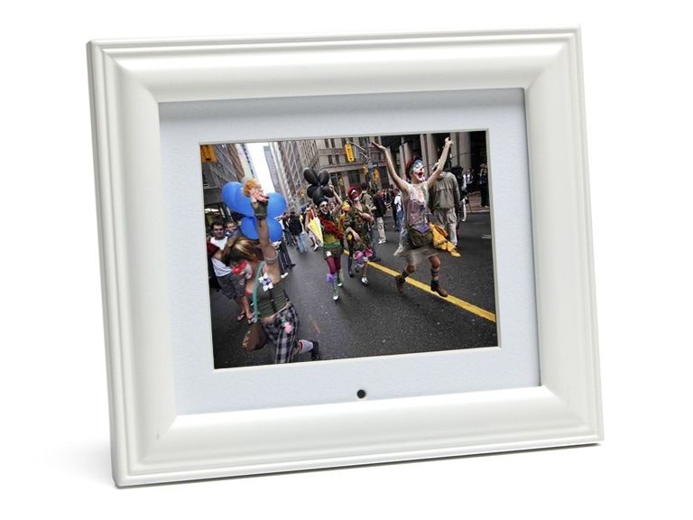 VisionQuest 5” Digital Photo Frame   White   BRAND NEW  