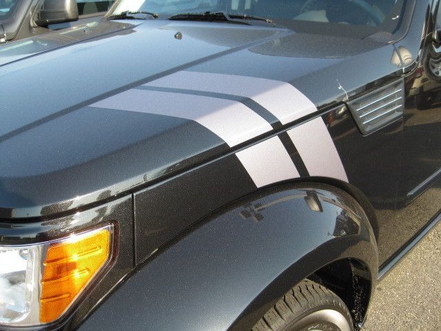 DODGE NITRO SHOCK HOOD DECAL EMBLEM STRIPE MOPAR OEM 2  