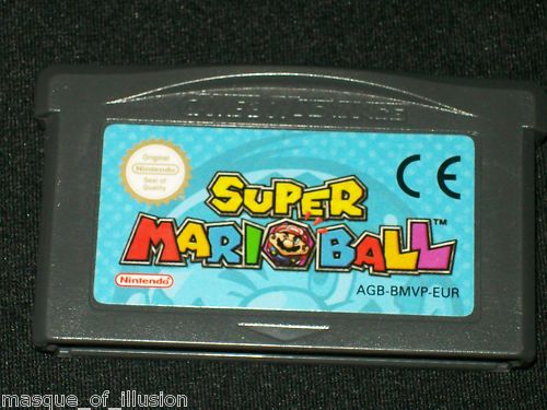Super Mario Ball Advance / Pinball   Advance / GBA / DS  