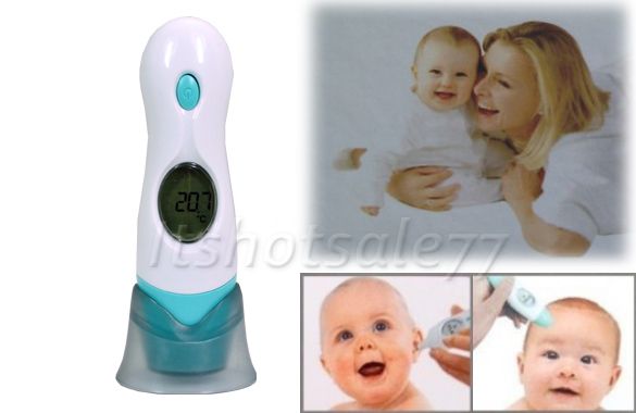   Adult Digital 4 in 1 Forehead Ear Infrared Thermometer Multi Function