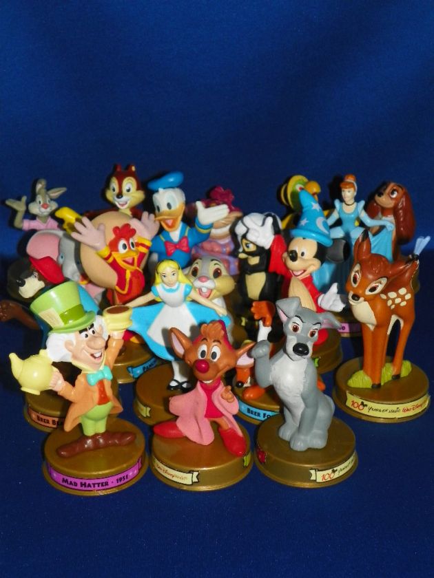   2002 100 Years Magic English & French Lot 19 Character Figures  