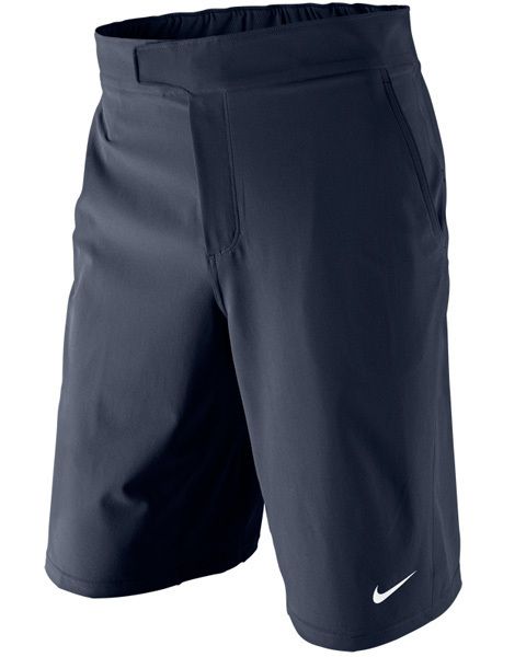 New NIKE Men Rafa Nadal Fearless Woven Tennis Shorts Navy  