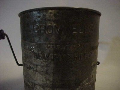 Vintage Bromwells 3 cup Flour Sifter  