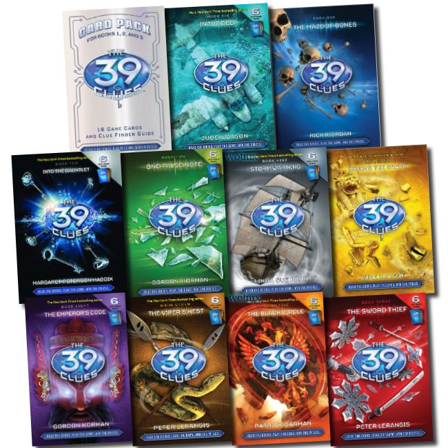   Collection 10 books Box Set plus a game card, bonus poster, codes