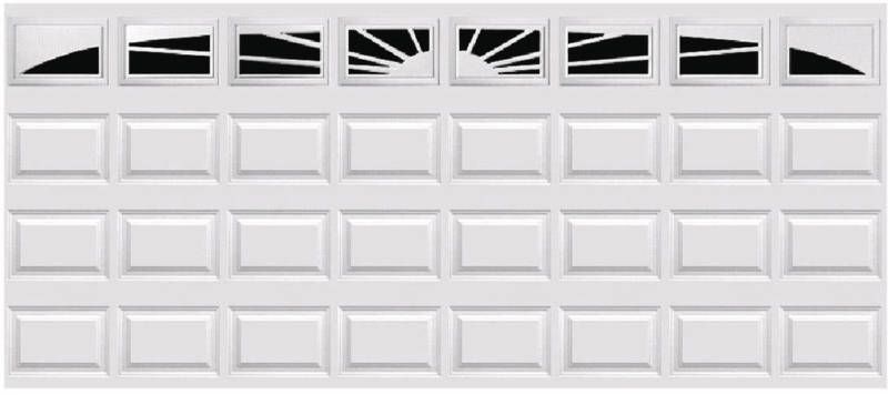 Clopay/Ideal Overhead Garage Door Window Design Inserts  