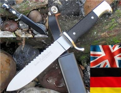 GERMAN STEEL BOY SCOUTS SAW BACK BLADE HUNTING KNIFE  