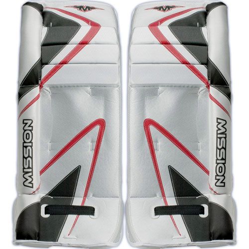 New Mission Grommet Street Hockey Goalie Leg   Jr  