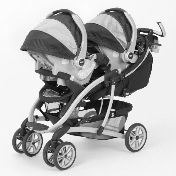 Graco Quattro Tour Duo Baby Stroller & SnugRide 35 Twin Travel System 