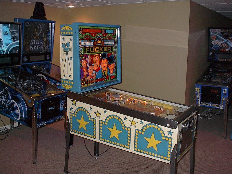 Bally FLICKER Vintage 1975 Classic Arcade Pinball Machine  