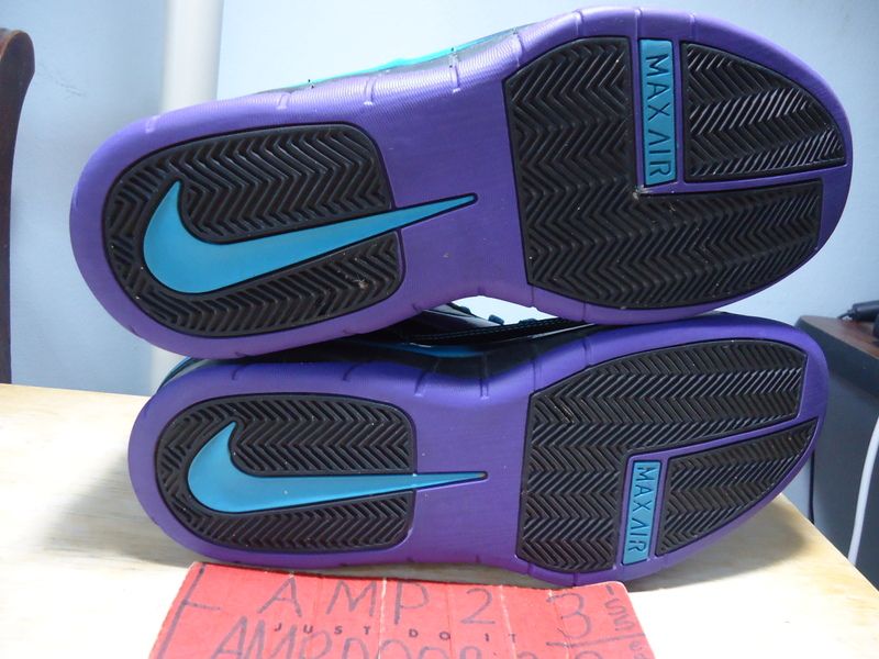   SUPREME 9.5 9 1/2 David West HOH House Hoops PE aqua hornets  