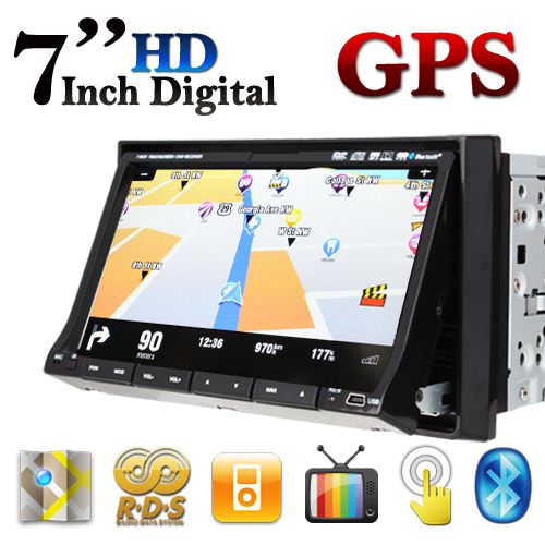 D2203 7In Dash Car Radio DVD Player GPS Navigation   