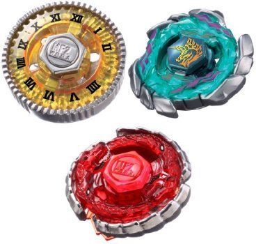 TAKARATOMY BEYBLADE BB117 & JADE JUPITER BUNDLE 4 TOPS  