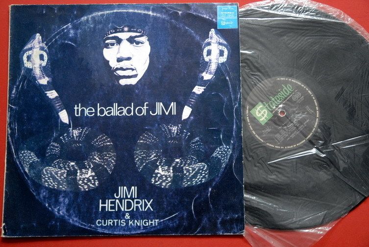 JIMI HENDRIX CURTIS KNIGHT BALLAD OF JIMI EXYU PRESS LP  