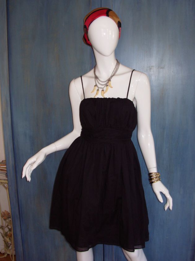 LUELLA TARGET 50s 60s STYLE BLACK FULL SWEEP SUNDRESS  