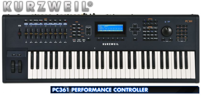 Kurzweil PC361 Performance Controller *New* PC3 61 PC3 883793202215 