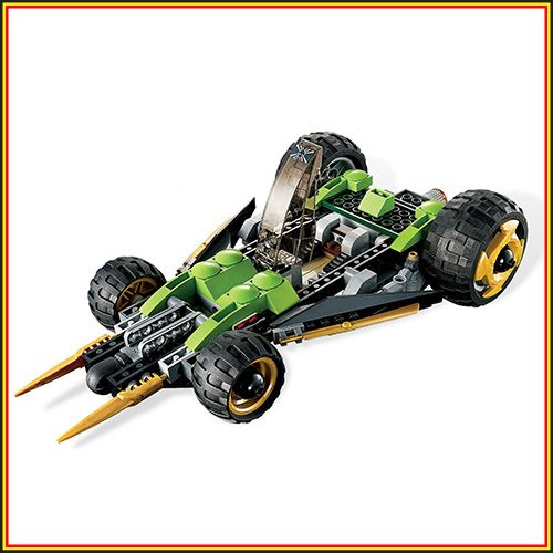 LEGO NINJAGO 9444 Ninja Coles Tread Assault Masters of Spinjitzu Cole ...