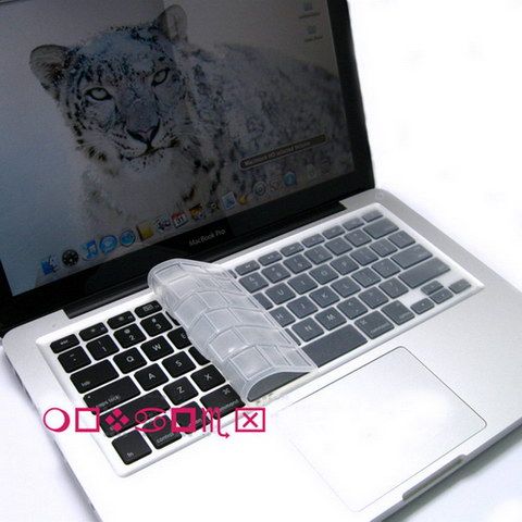 Hot Pink Keyboard Protector Apple new White MacBook 13  