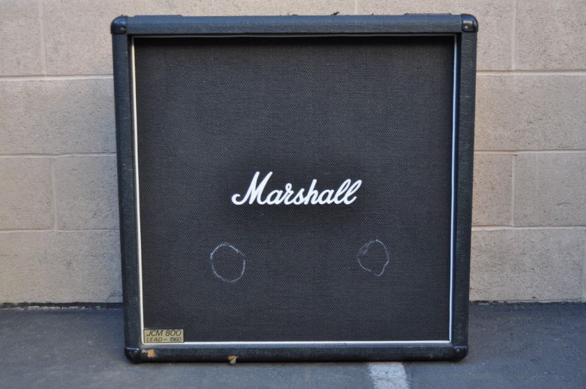 MARSHALL JCM 800 Lead 1960A 4x12 Guitar Cab Owned & Used by STEVE VAI 