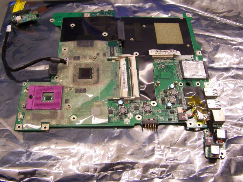 Gateway MA8 Laptop Motherboard DA0MA8MB6E0 MB.AHS06.001  