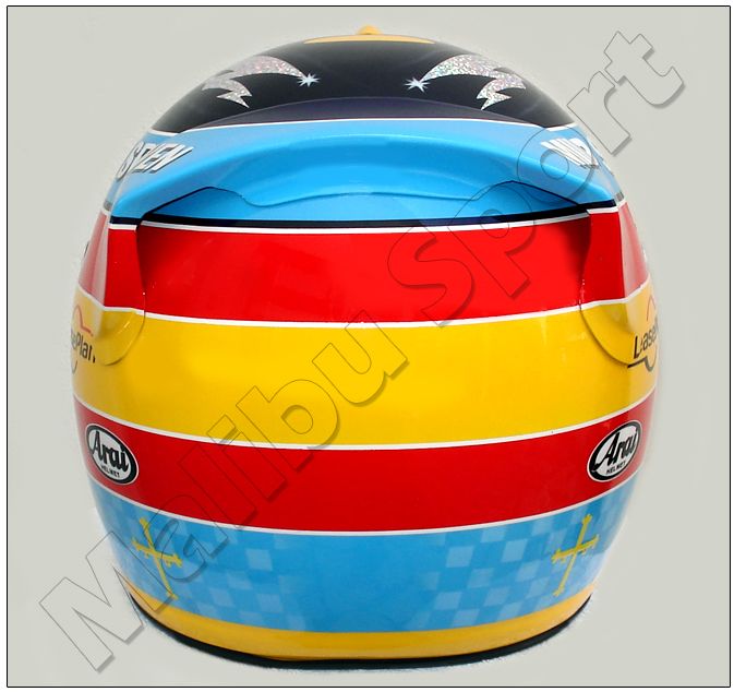 FERNANDO ALONSO 05 CHINESE GP REPLICA HELMET SCALE 11  