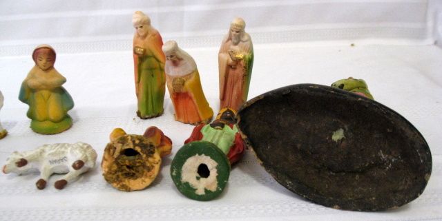 Nativity Scene 13 Different Pieces (10 piece set) + 3 Additional 