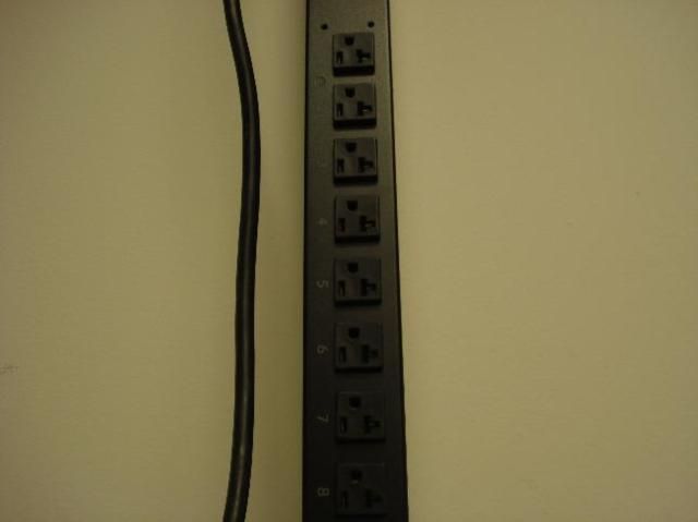 APC AP7830 Rack PDU Metered Zero U 20A/120V Surge Protector  