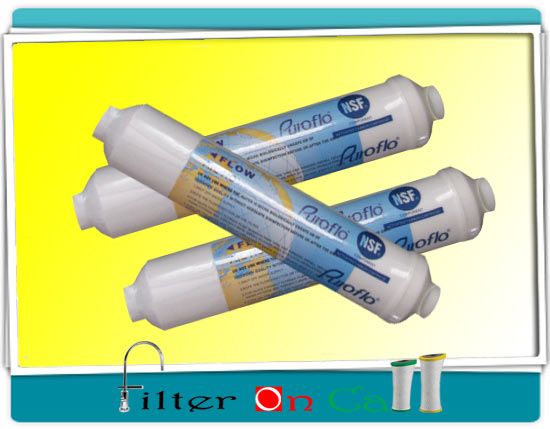 INLINE Carbon GAC WATER FILTER REVERSE OSMOSIS Refrigerator  