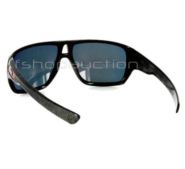 Oakley OO 9090 14 Dispatch Polished Black Red Ruby Iridium Mens Boys 