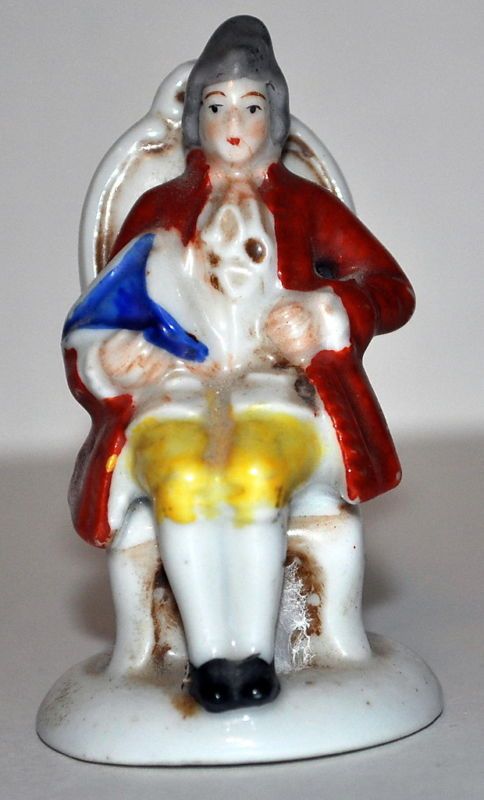 Occupied Japan Colonial Man Figurine  