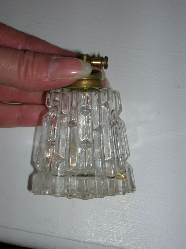 VINTAGE IRICE CLEAR ATOMIZER PERFUME BOTTLE p55  