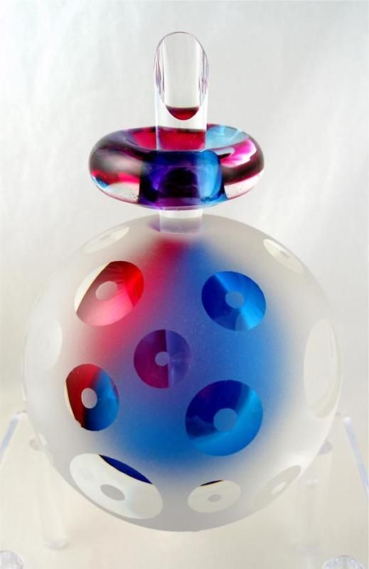 Paul Harries Sierra Jewel Tone Perfume Bottle  